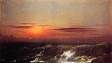 Famous Sunset Paintings - Sunset at Sea